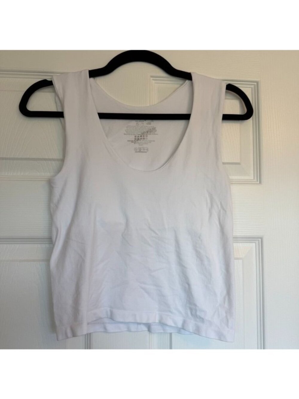 Free People Intimately White Sleeveless Tank Size Medium Large